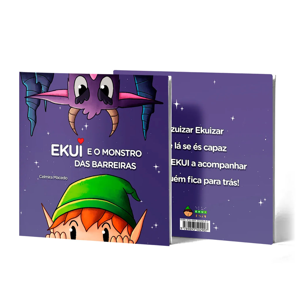 Livro Infantil "EKUI e o Monstro das Barreiras"