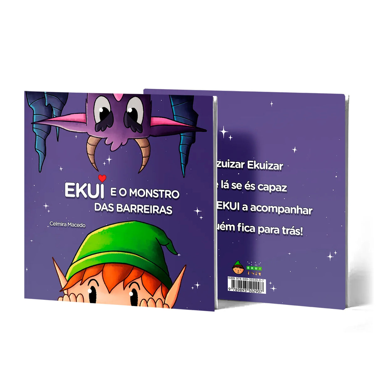 Livro Infantil "EKUI e o Monstro das Barreiras"