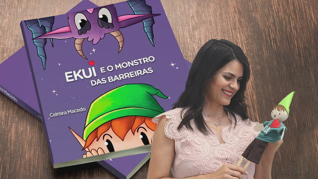 Livro Infantil "EKUI e o Monstro das Barreiras"